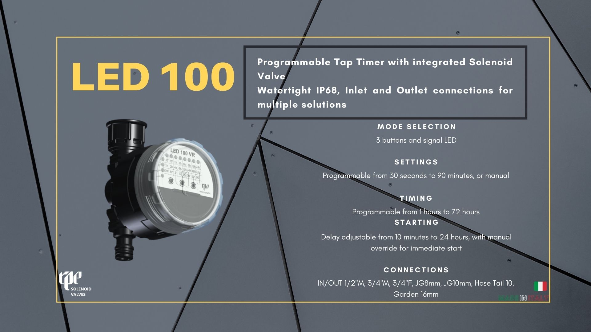 Led 100, una soluzione contro la Legionella